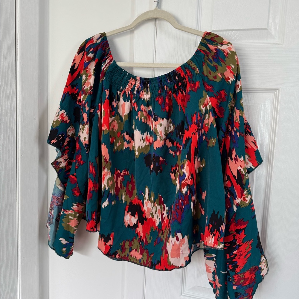 Floral Multicolor Women's Top